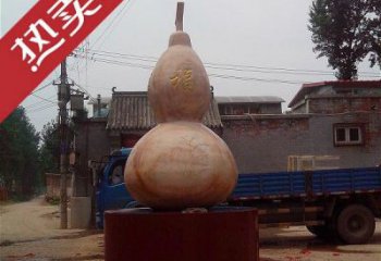 精美葫芦石雕，传承中国古典文化