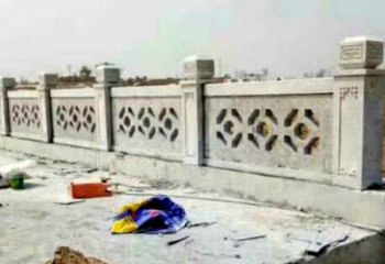 公园大理石栏板石雕