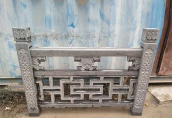 精美大理石栏板雕塑