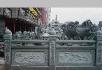 高档仿古石栏板雕塑