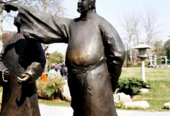 经典青铜传承传世的唐太宗李世民雕塑