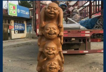铜罗汉雕塑，展现佛教文化艺术之美