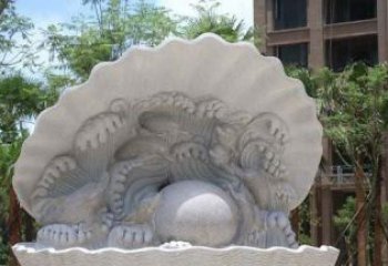 城市公园小区经典喷泉石雕