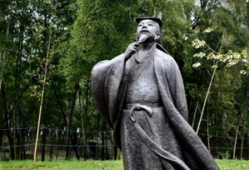 诞生于中国古代传奇的雕塑——王羲之铸铜雕塑