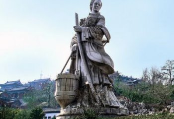 浪漫古典，文姜古装美女雕塑