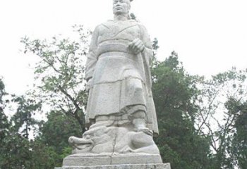 传承古代名人，大禹石雕