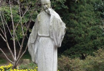 经典传承--李白石雕