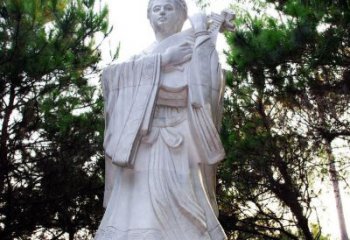 传承古代高贵，纪念王昭君石雕