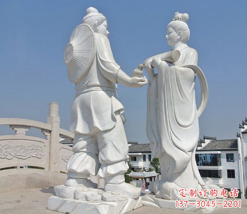 古代/人物/牛郎织女/石雕-古代人物牛郎织女石雕 古代/人物/牛郎织女/石雕-古代人物牛郎织女石雕