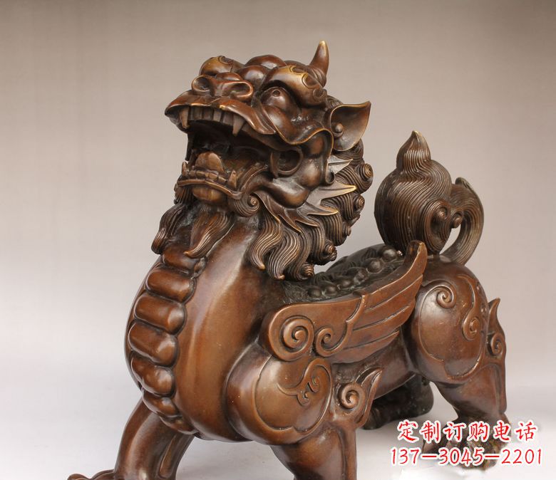 古代/貔貅/铜雕-古代神兽貔貅铜雕 古代/貔貅/铜雕-古代神兽貔貅铜雕