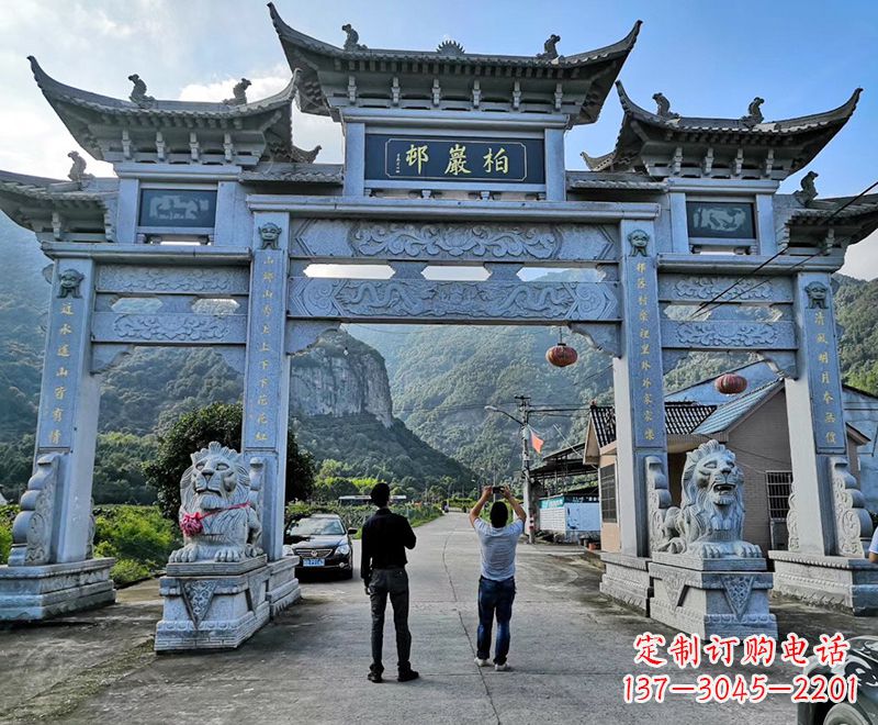 牌坊雕塑 - 古代/石雕/牌坊 牌坊雕塑 - 古代/石雕/牌坊