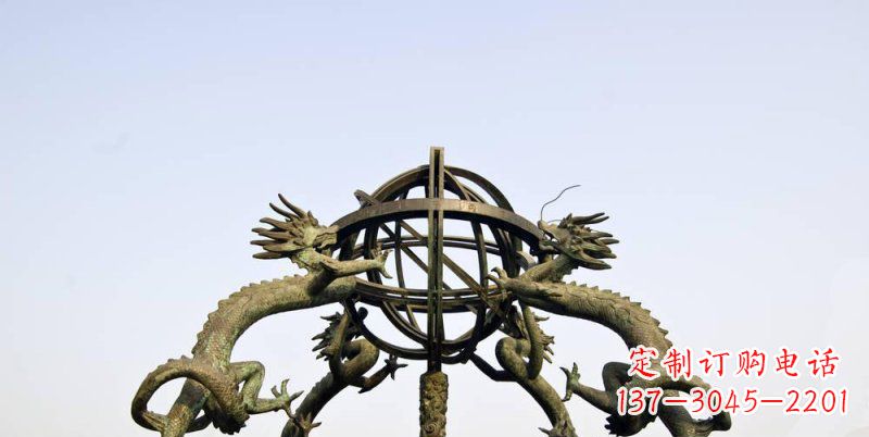 天文仪器雕塑 - 古代/天文仪器/浑天仪/铜雕 天文仪器雕塑 - 古代/天文仪器/浑天仪/铜雕