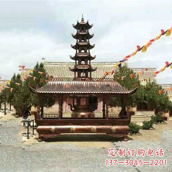 双耳雕塑 - 古代/香炉/方形/平底/双耳 双耳雕塑 - 古代/香炉/方形/平底/双耳