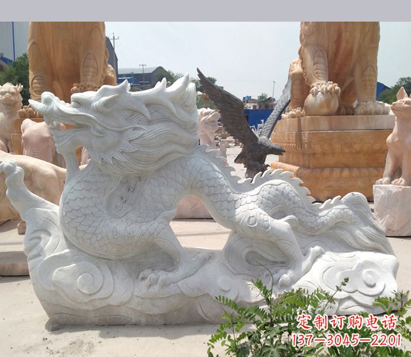 古代镇宅动物龙石雕 古代镇宅动物龙石雕