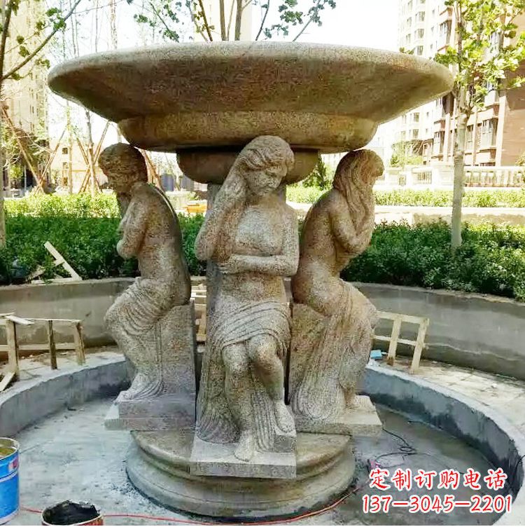 古典石雕喷泉
