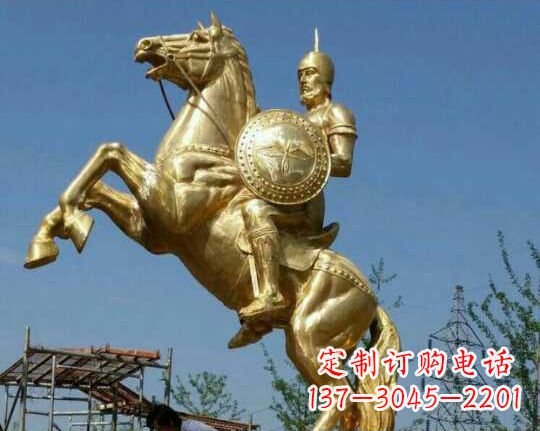 古罗马雕塑 - 古罗马/战士/骑马/铜雕 古罗马雕塑 - 古罗马/战士/骑马/铜雕