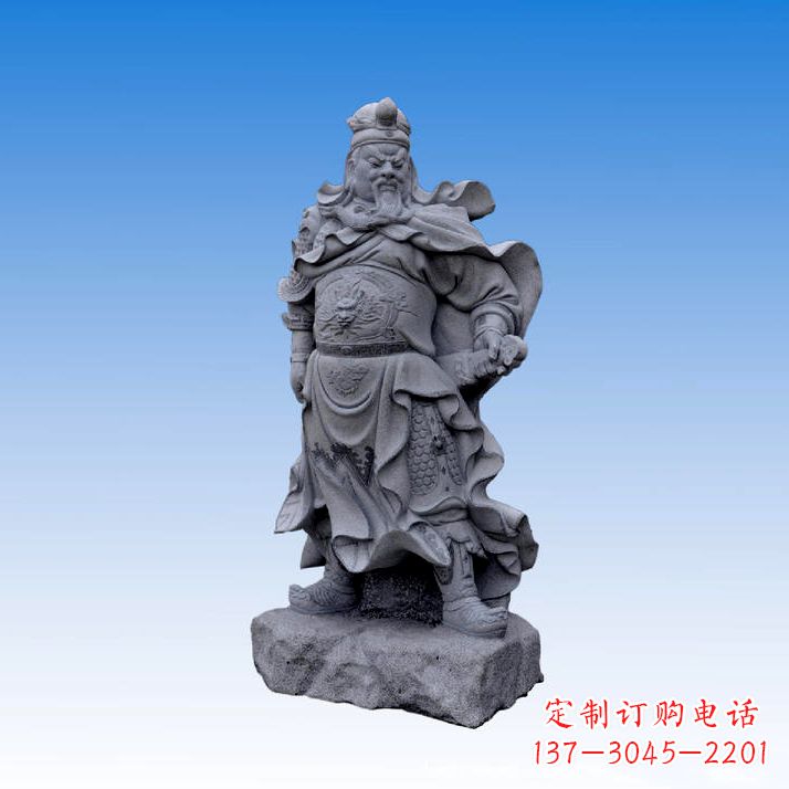 关公青石石雕