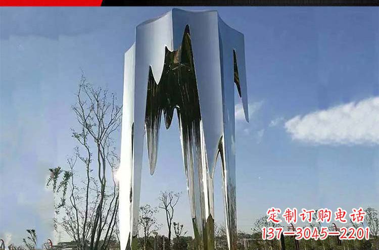 广场不锈钢冰山景观雕塑 广场不锈钢冰山景观雕塑