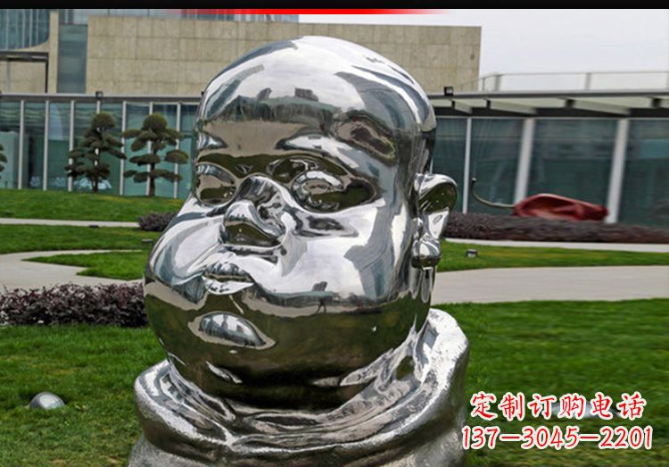 广场不锈钢抽象人物雕塑11 广场不锈钢抽象人物雕塑11