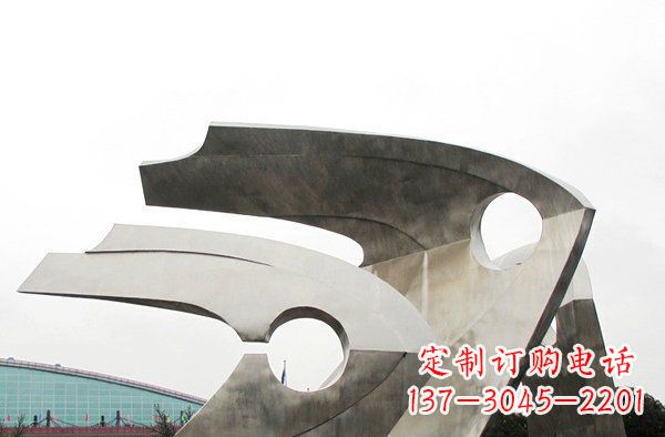 广场不锈钢抽象鱼雕塑 (2) 广场不锈钢抽象鱼雕塑 (2)