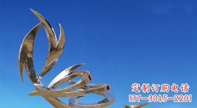 广场不锈钢风神大地抽象雕塑