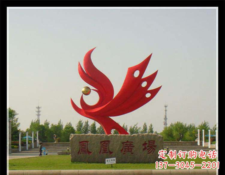 凤凰雕塑 - 广场/不锈钢/凤凰/装饰 凤凰雕塑 - 广场/不锈钢/凤凰/装饰