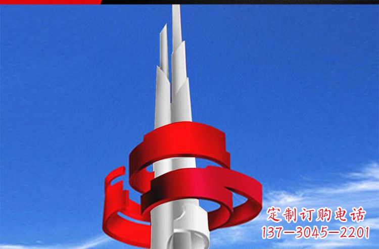广场不锈钢科技抽象雕塑