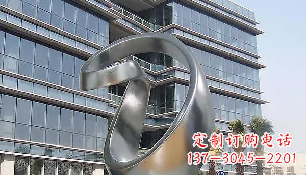 广场不锈钢异形雕塑