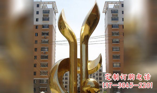广场不锈钢园林绿化雕塑