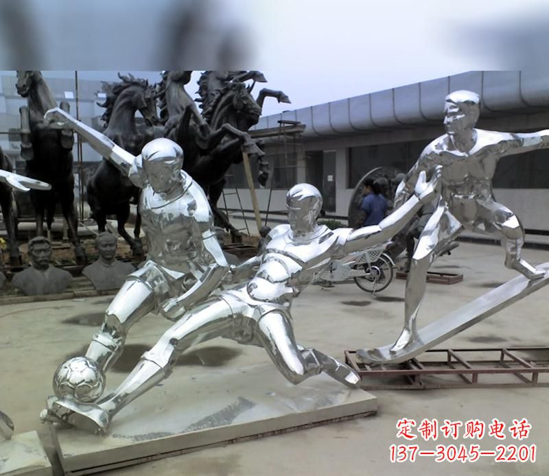 广场/不锈钢/足球/运动-广场不锈钢足球运动雕塑 广场/不锈钢/足球/运动-广场不锈钢足球运动雕塑
