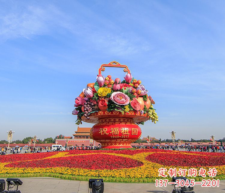 大型不锈钢花篮雕塑,艺术缔造美好景观 大型不锈钢花篮雕塑,艺术缔造美好景观