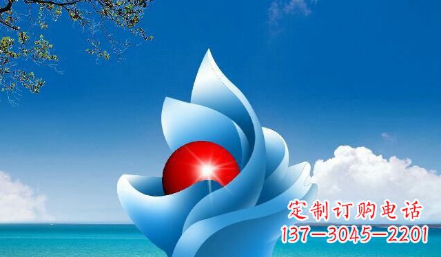 广场东方明珠不-锈-钢-雕-塑-