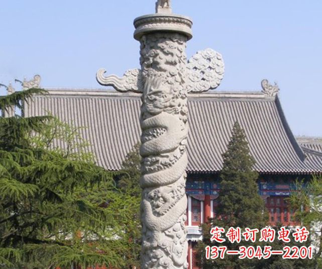 广场华表景观石雕 (2)