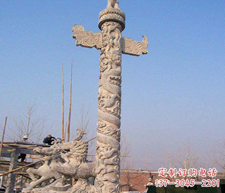 广场华表景观石雕