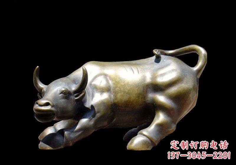 广场华尔街牛铜雕1