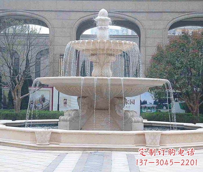 广场景观大型喷泉石雕