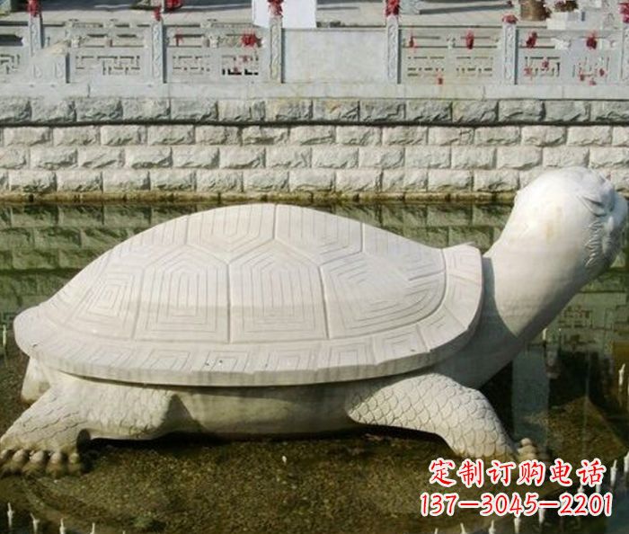 广场景观龟喷泉石雕