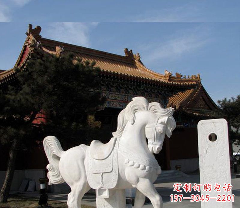 广场马石雕