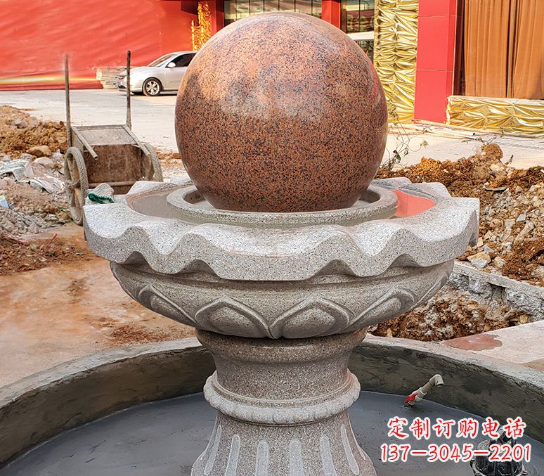 广场喷泉石雕