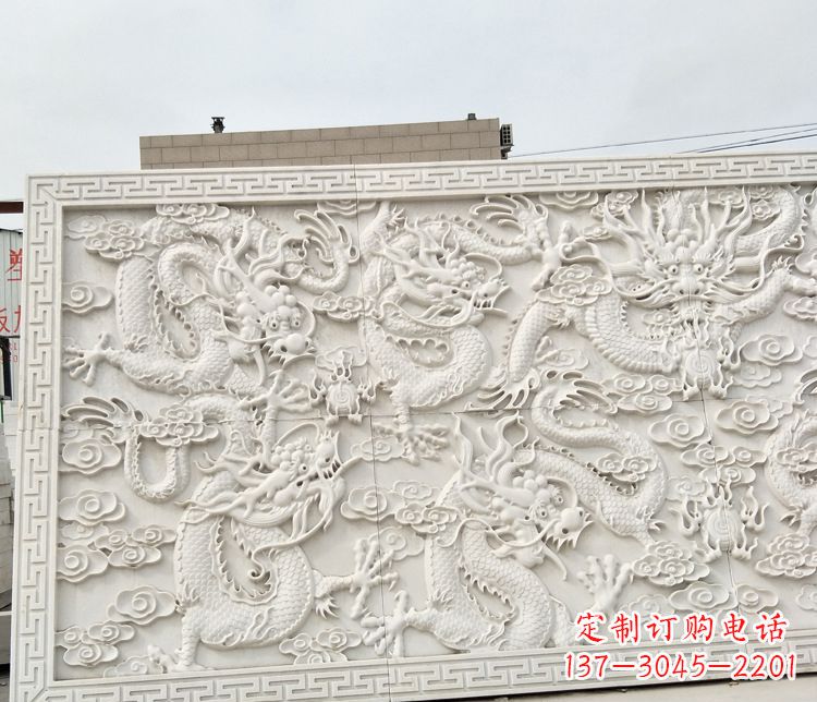 广场石浮雕壁画