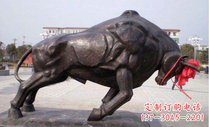 广场拓荒牛铜牛铜雕