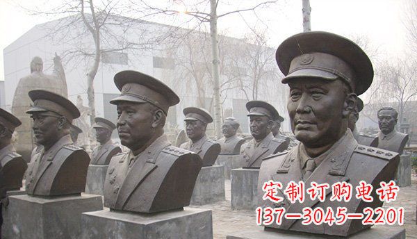广场伟人头像人物铜雕