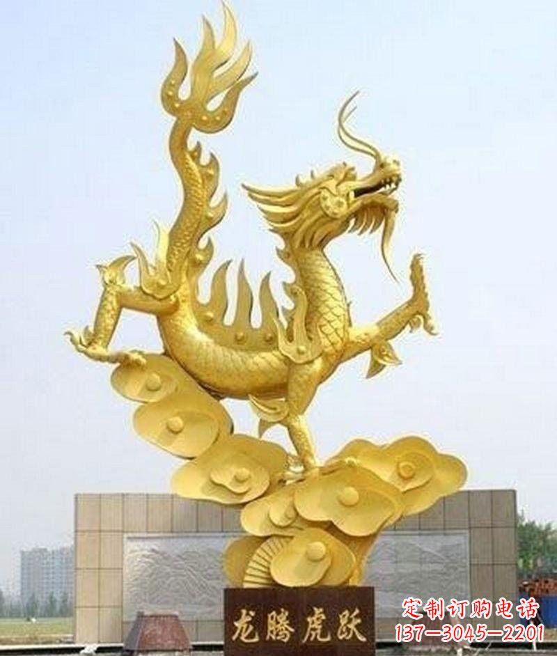 广场铸铜铜雕龙