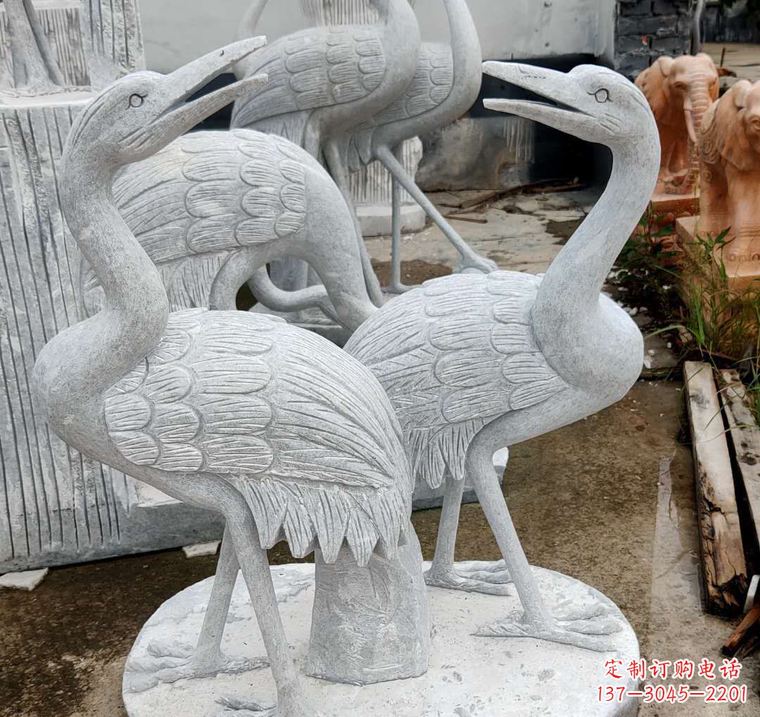 龟鹤延年石雕