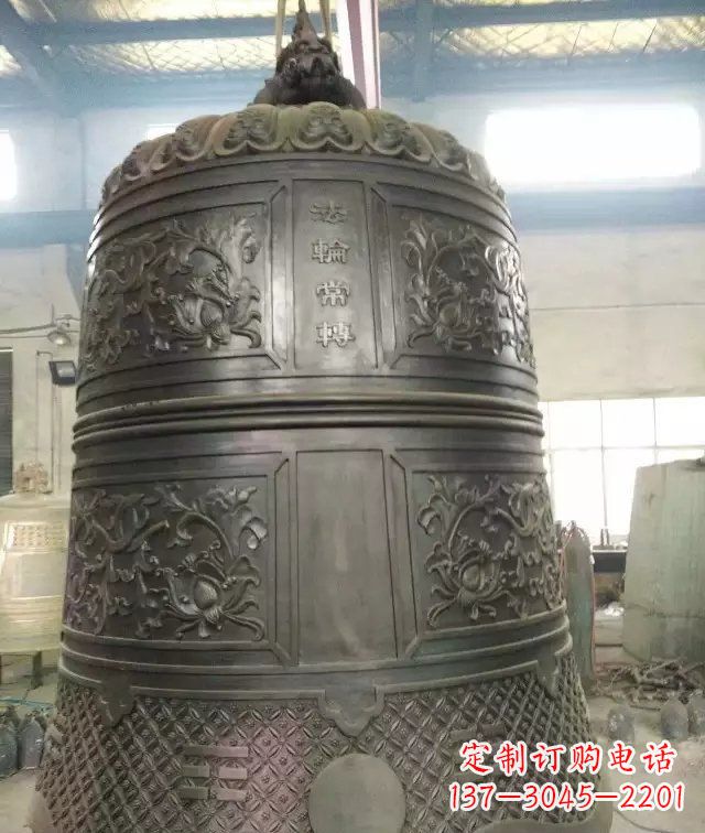 国泰民安铜钟寺庙铜雕 国泰民安铜钟寺庙铜雕
