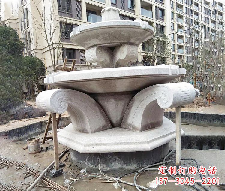 海马喷泉石雕 海马喷泉石雕