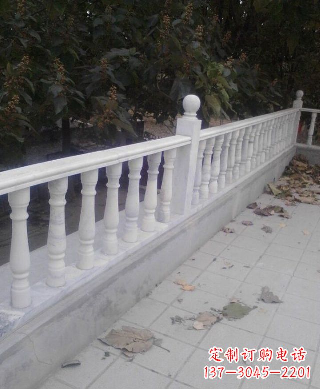 汉白玉公园栏杆