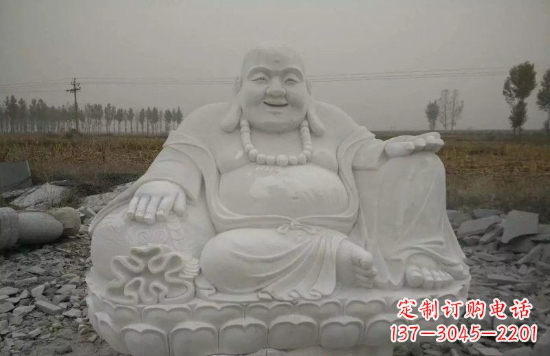 汉白玉弥勒佛