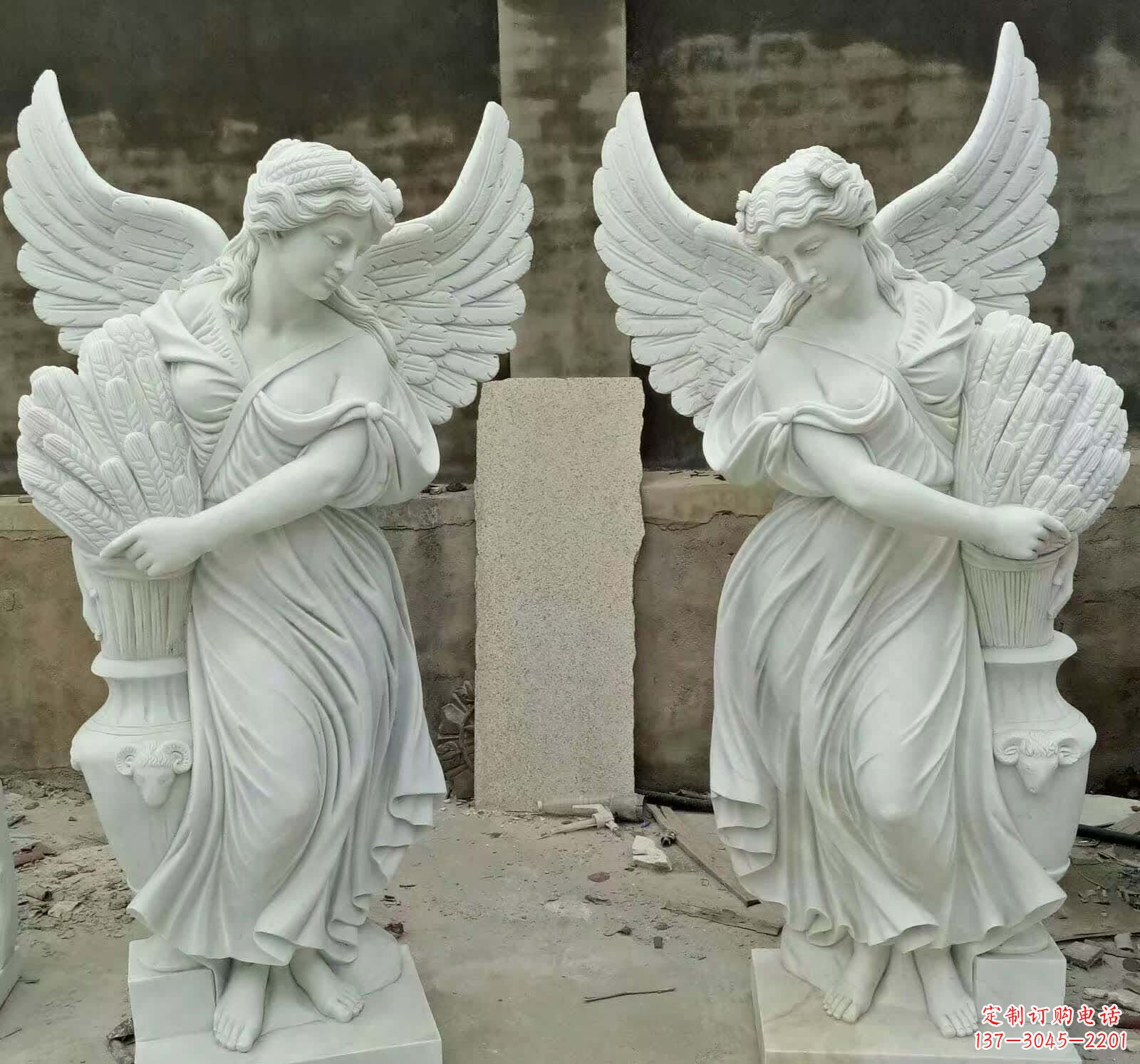 汉白玉女神雕塑