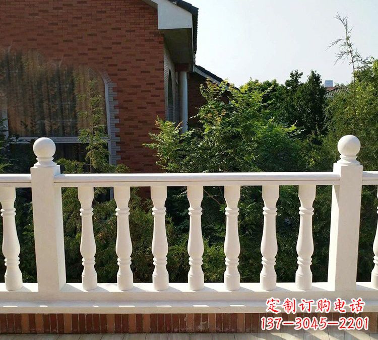 汉白玉欧式栏杆石雕